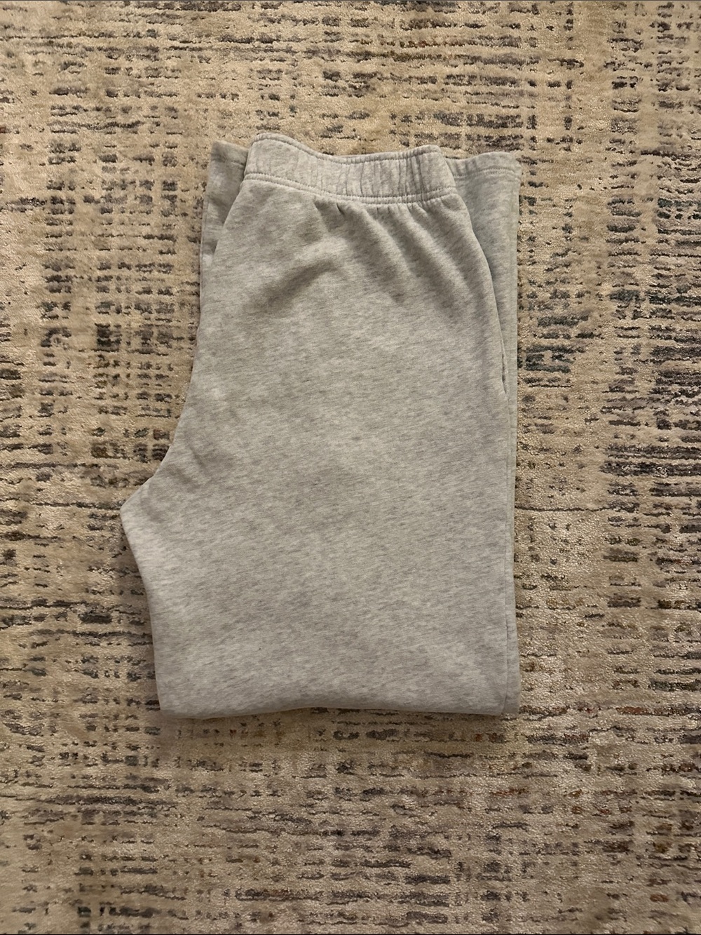 Hollister Light Gray Fleece Sweatpants